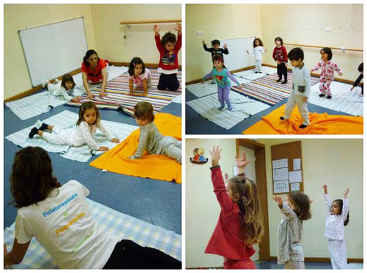 Pilates para Crianças no Chapéu de Palha